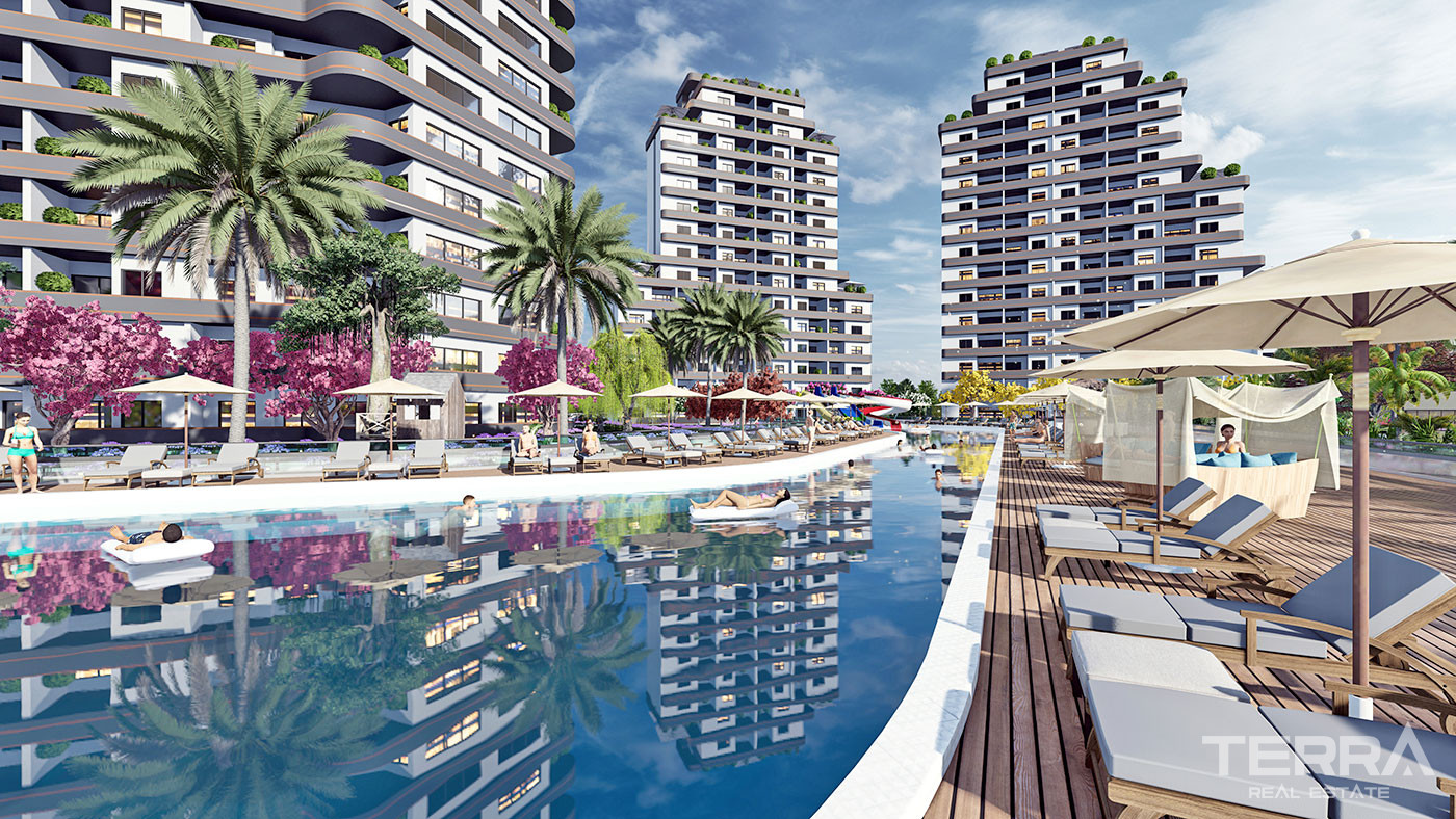 Central and Modern Concept Flats in Mezitli, Mersin - 95616