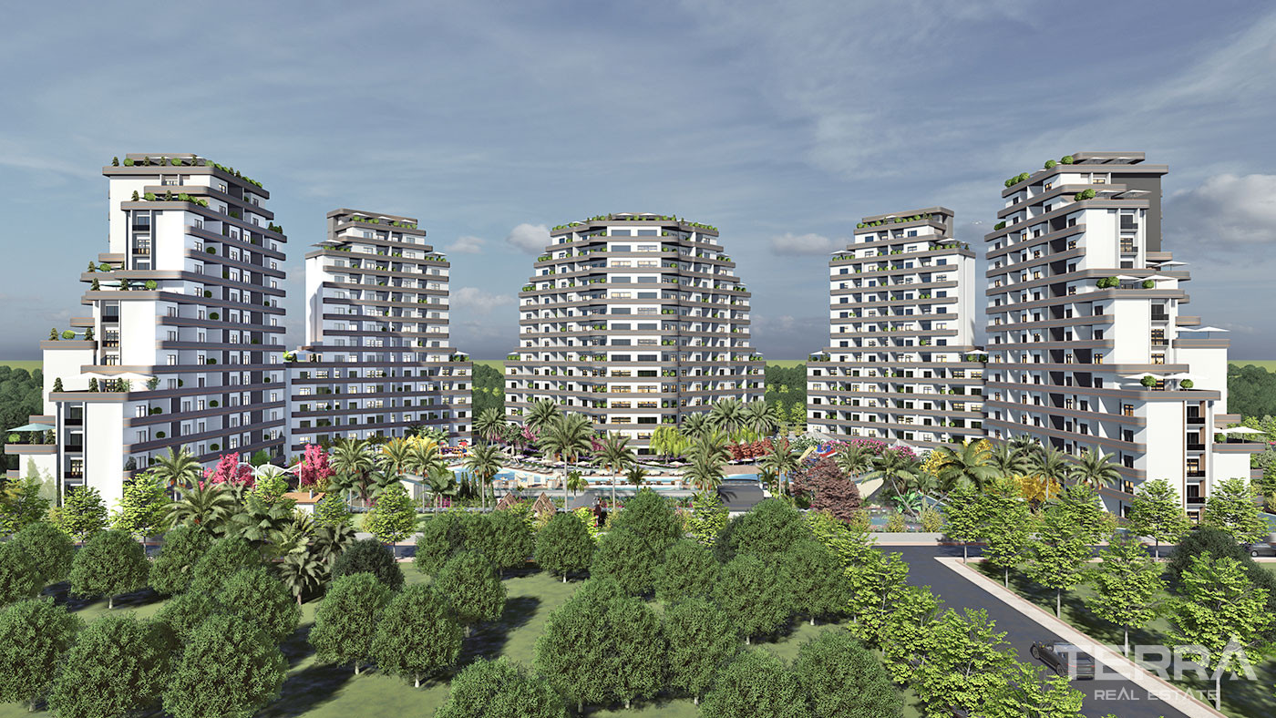 Central and Modern Concept Flats in Mezitli, Mersin - 95618