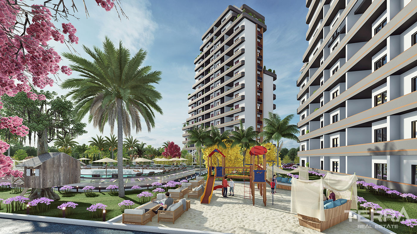 Central and Modern Concept Flats in Mezitli, Mersin - 95620