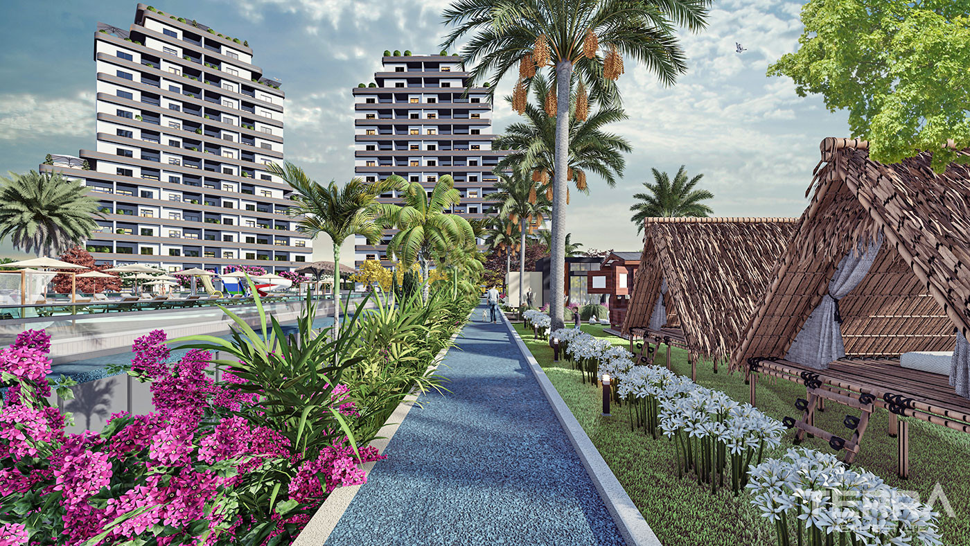 Central and Modern Concept Flats in Mezitli, Mersin - 95621