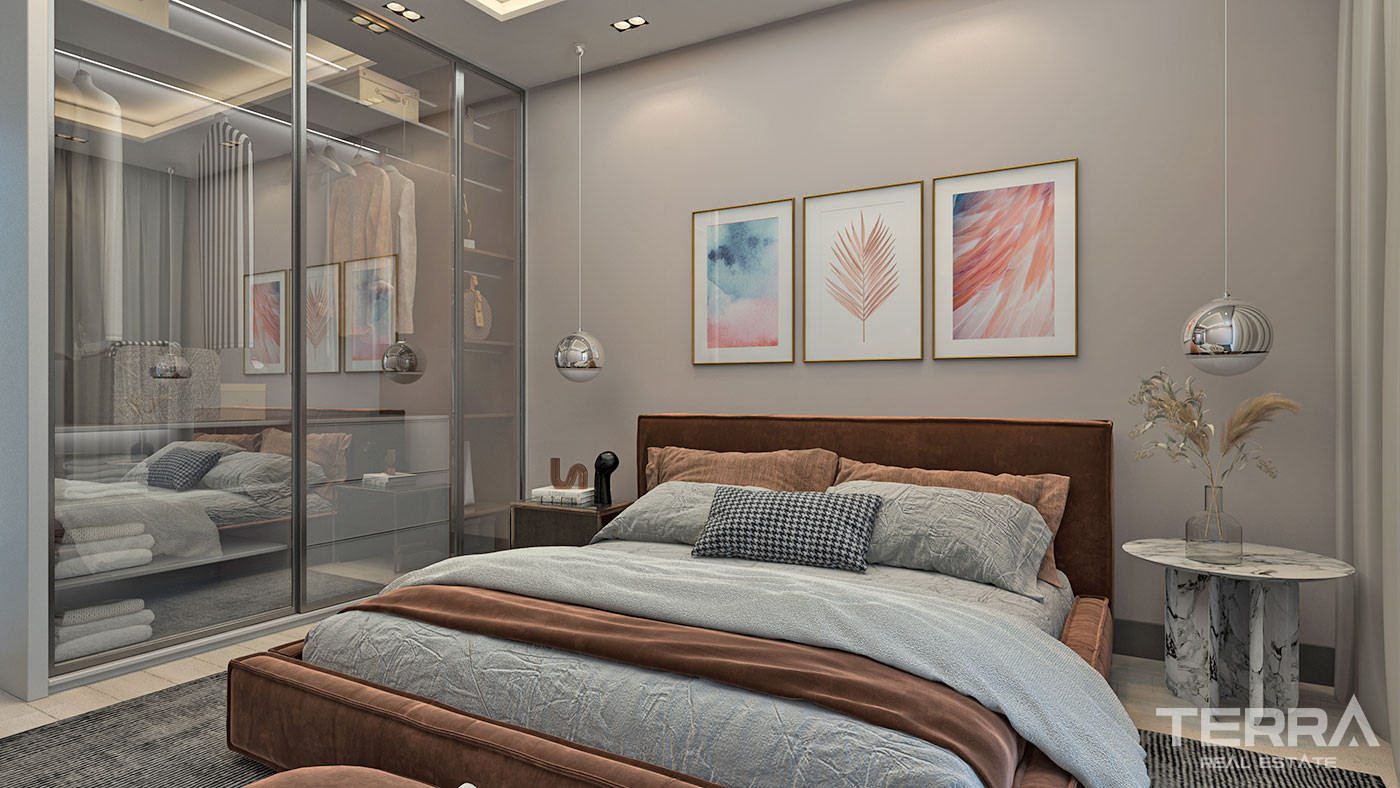 Central and Modern Concept Flats in Mezitli, Mersin - 95627