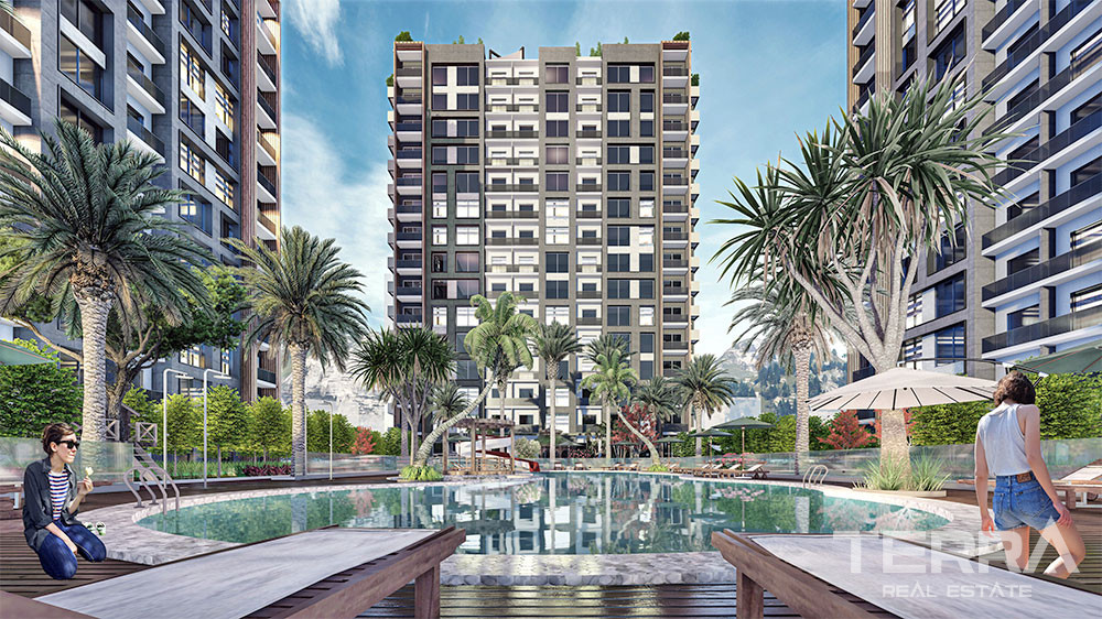 Lovely Apartments within a Family-centric Complex in Mezitli, Mersin - 95640