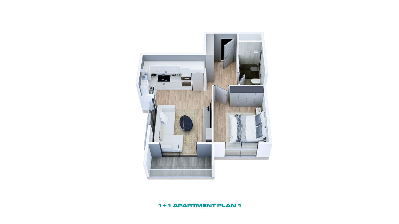 Lovely Apartments within a Family-centric Complex in Mezitli, Mersin - 95643