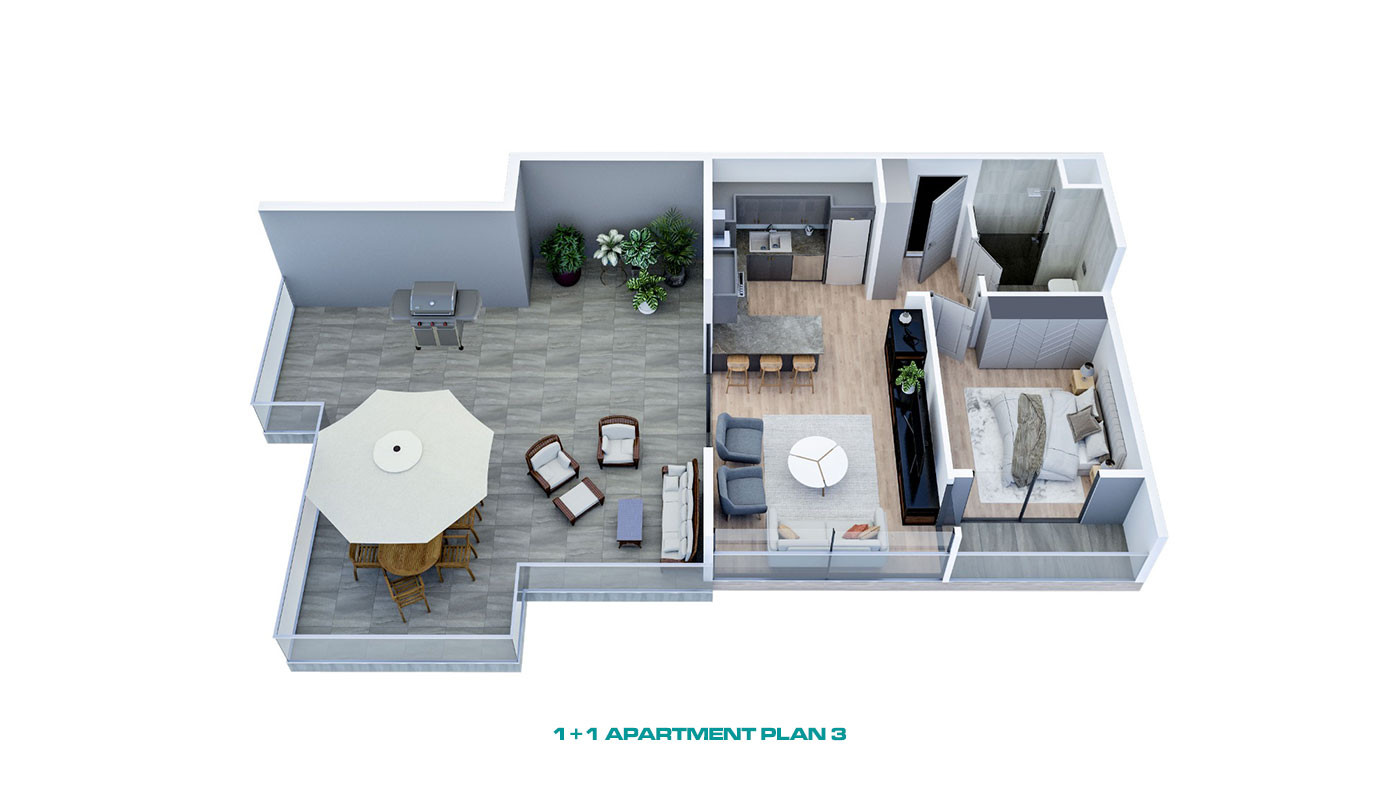 Lovely Apartments within a Family-centric Complex in Mezitli, Mersin - 95644