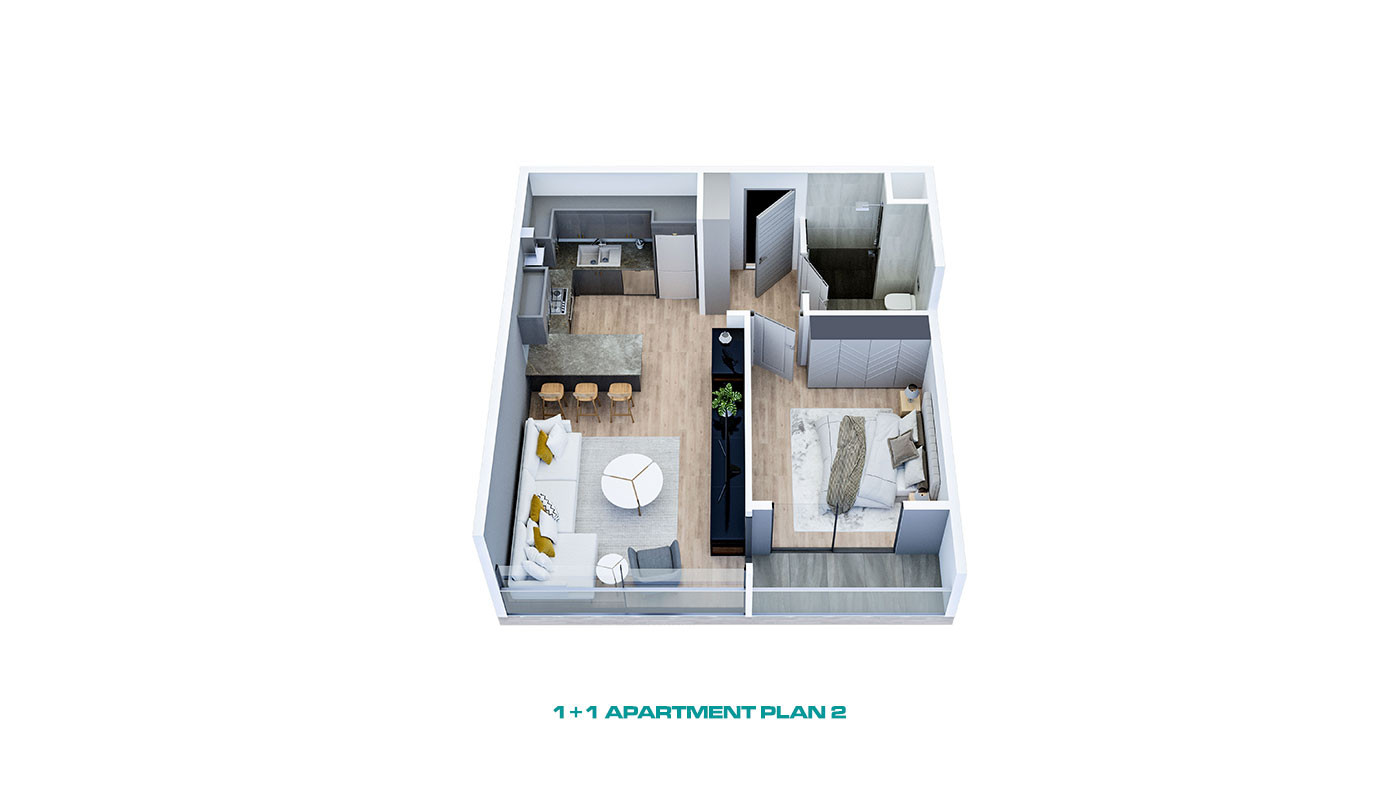 Lovely Apartments within a Family-centric Complex in Mezitli, Mersin - 95645