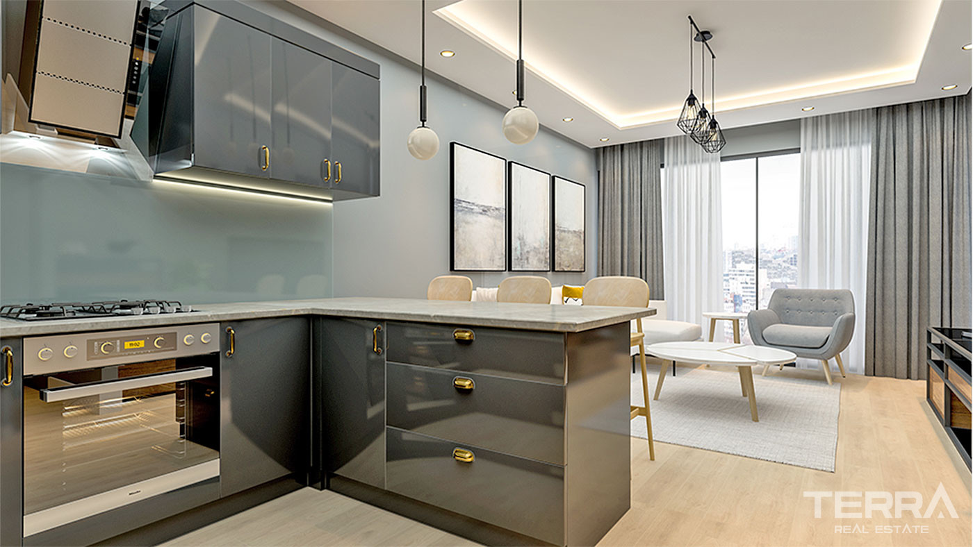 Lovely Apartments within a Family-centric Complex in Mezitli, Mersin - 95648