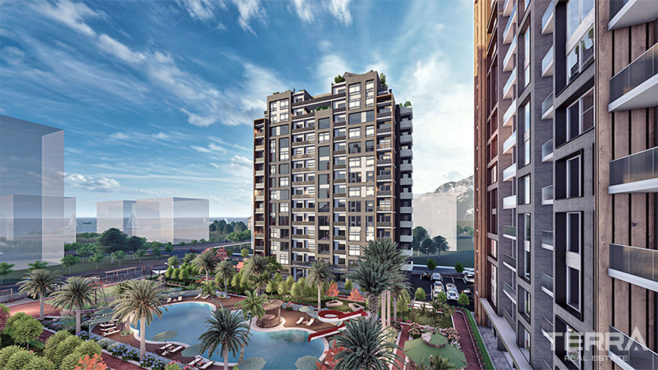 Lovely Apartments within a Family-centric Complex in Mezitli, Mersin