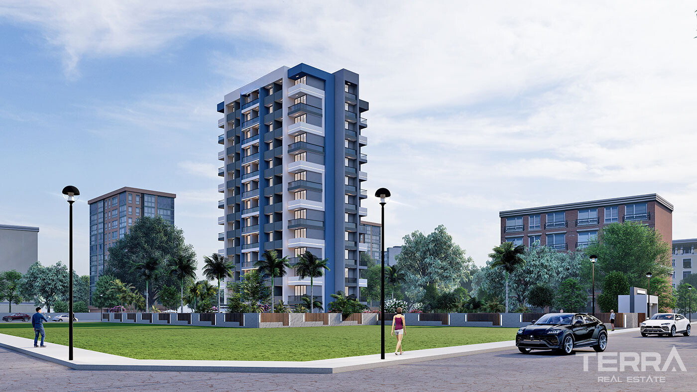 New Complex of 1+1 Flats in a Central Yenişehir Area, Mersin - 95653