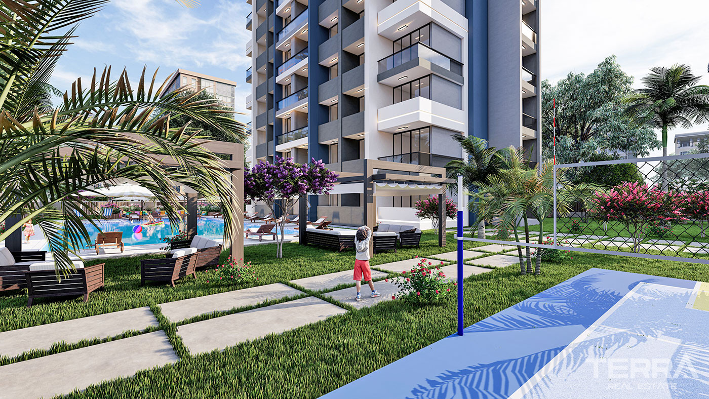 New Complex of 1+1 Flats in a Central Yenişehir Area, Mersin - 95659