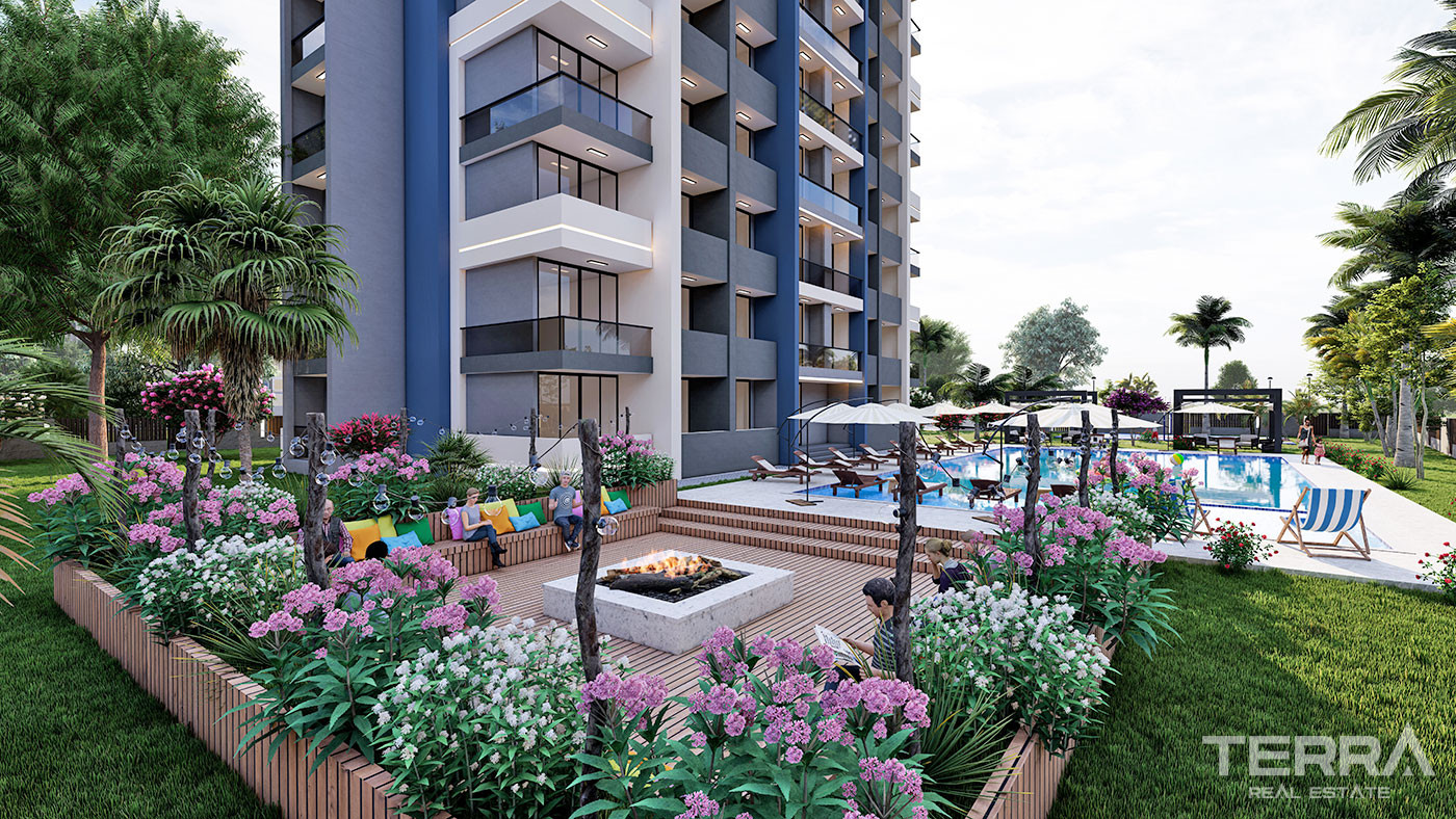 New Complex of 1+1 Flats in a Central Yenişehir Area, Mersin - 95660