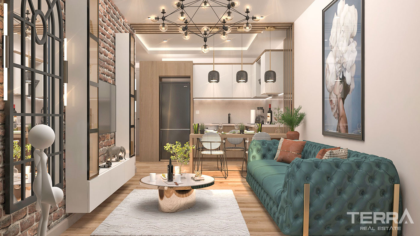 New Complex of 1+1 Flats in a Central Yenişehir Area, Mersin - 95669