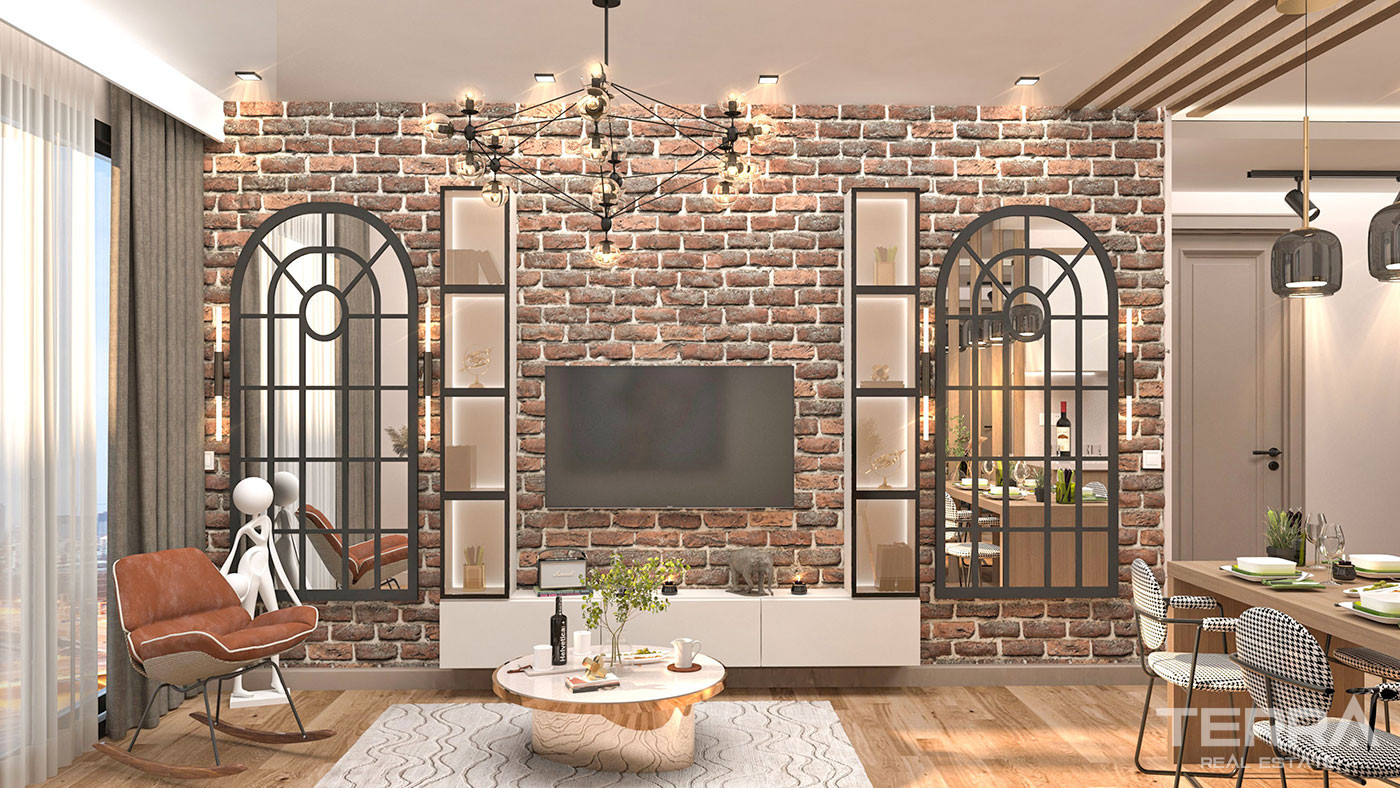 New Complex of 1+1 Flats in a Central Yenişehir Area, Mersin - 95671
