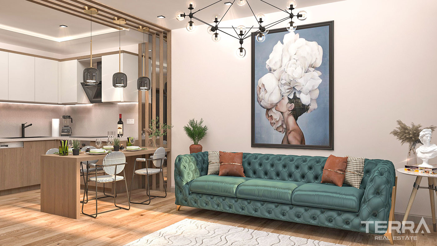 New Complex of 1+1 Flats in a Central Yenişehir Area, Mersin - 95672