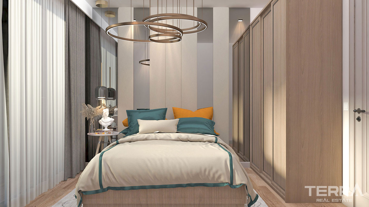 New Complex of 1+1 Flats in a Central Yenişehir Area, Mersin - 95676