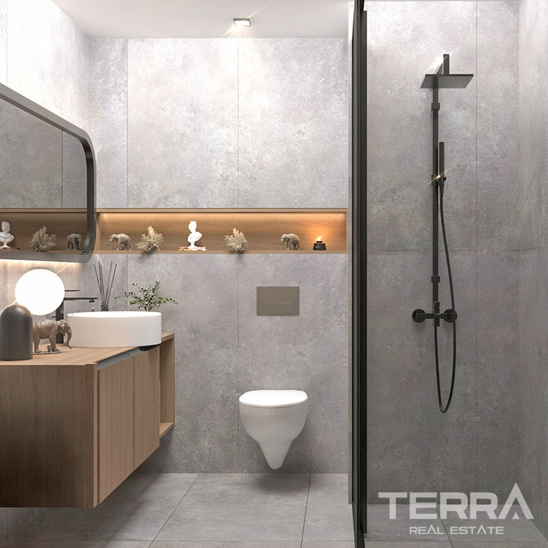 New Complex of 1+1 Flats in a Central Yenişehir Area, Mersin - 95678
