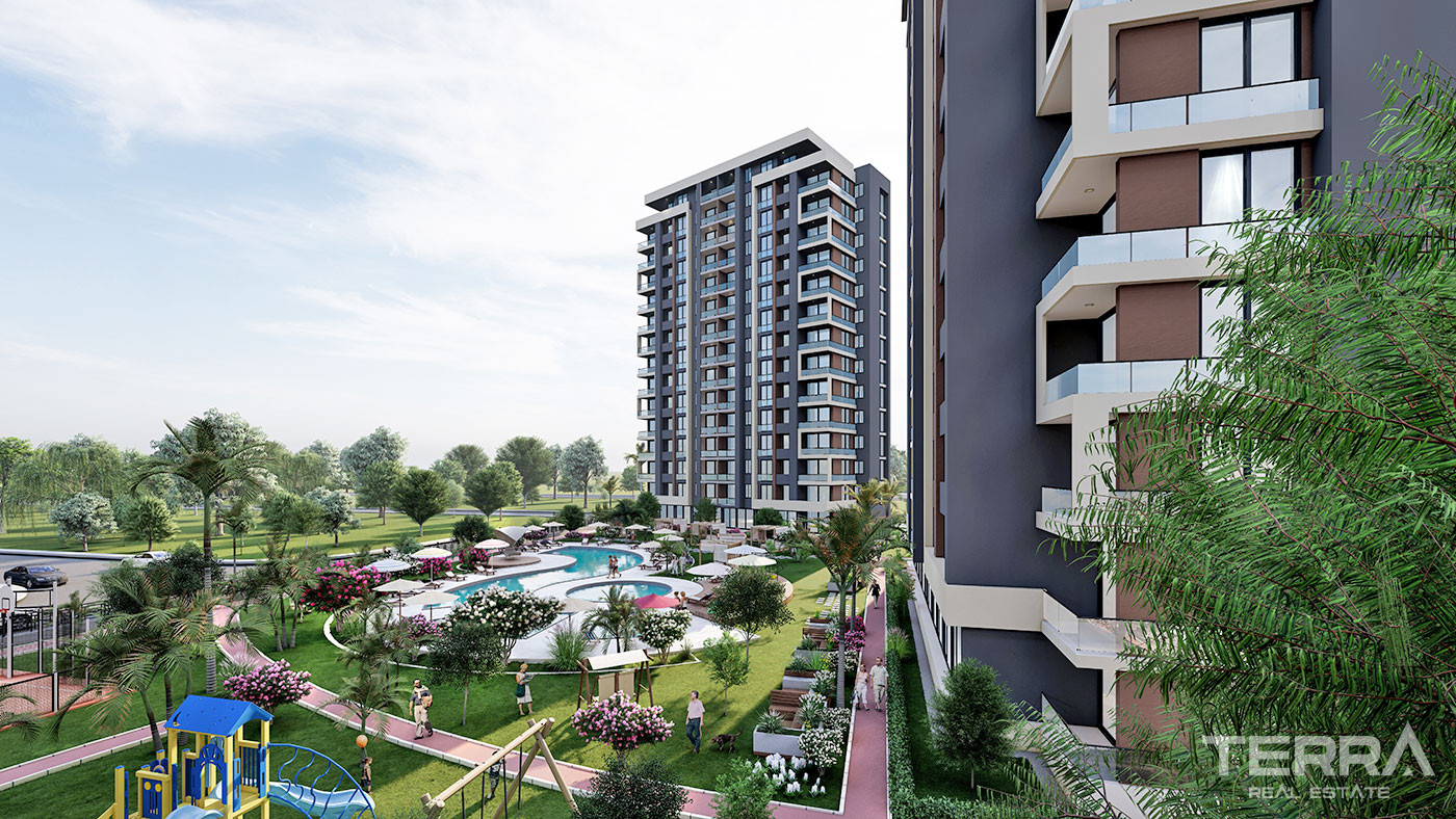 Relaxing Facilities from Mersin Apartments Near the Beach in Erdemli - 95680