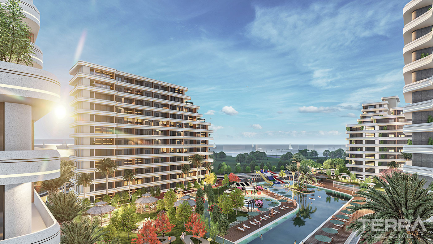 High-Rise Apartments with Sea and Nature Views in Mersin Erdemli - 95723