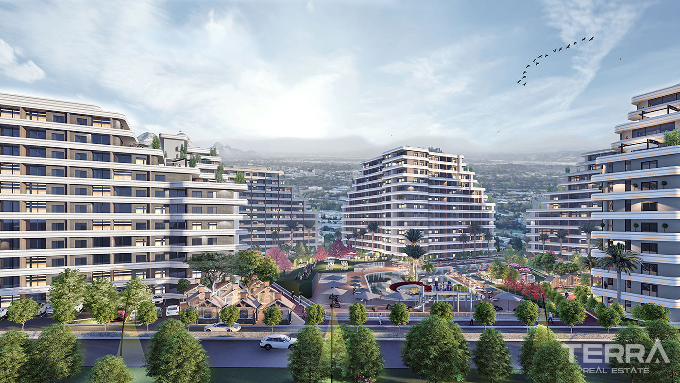 High-Rise Apartments with Sea and Nature Views in Mersin Erdemli - 95729