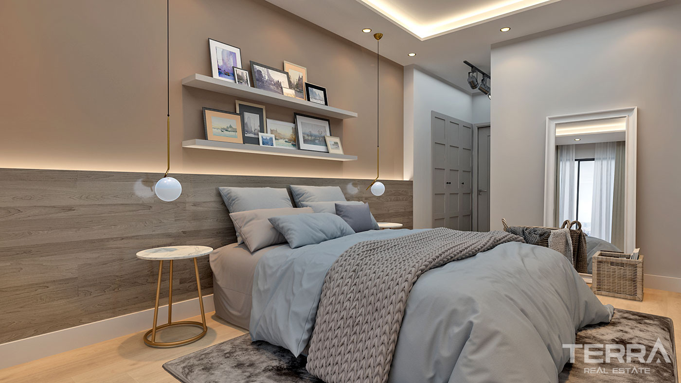 High-Rise Apartments with Sea and Nature Views in Mersin Erdemli - 95737