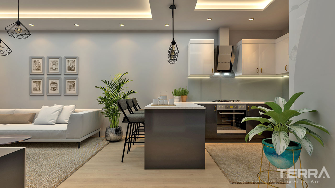 High-Rise Apartments with Sea and Nature Views in Mersin Erdemli - 95739