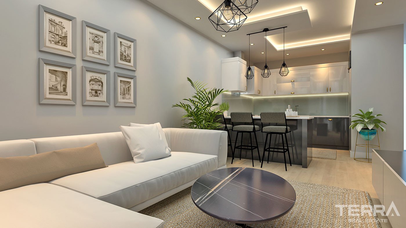 High-Rise Apartments with Sea and Nature Views in Mersin Erdemli - 95740