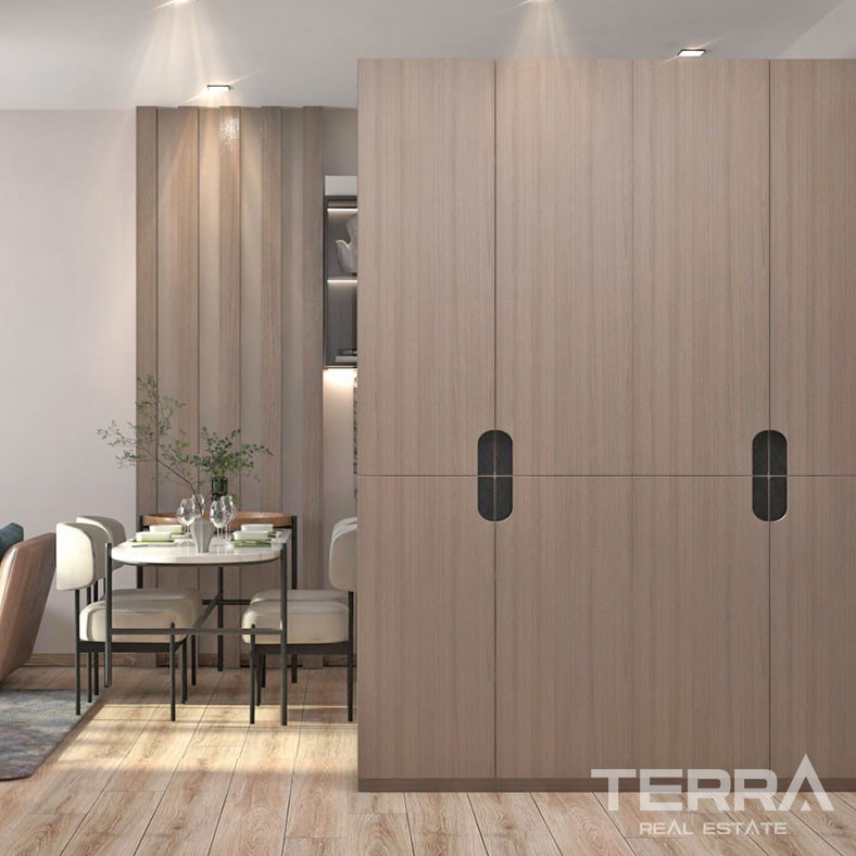 New Apartments in a Complex with an Aquapark in Erdemli, Mersin - 95753