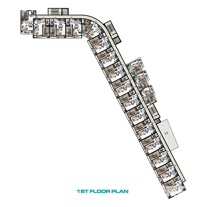 Ultra-Luxury Apartments in a Hotel Concept Complex in Altıntaş - 95795