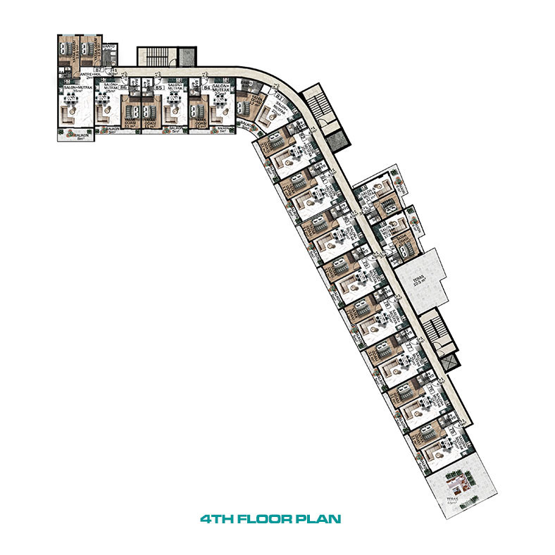 Ultra-Luxury Apartments in a Hotel Concept Complex in Altıntaş - 95798