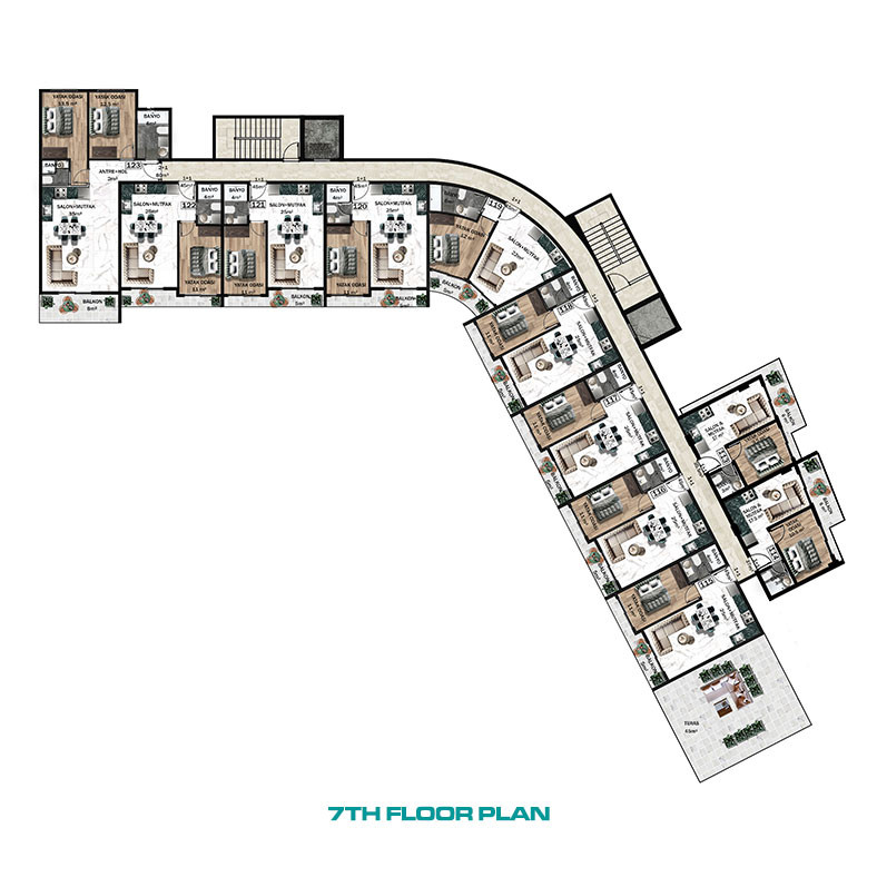 Ultra-Luxury Apartments in a Hotel Concept Complex in Altıntaş - 95801