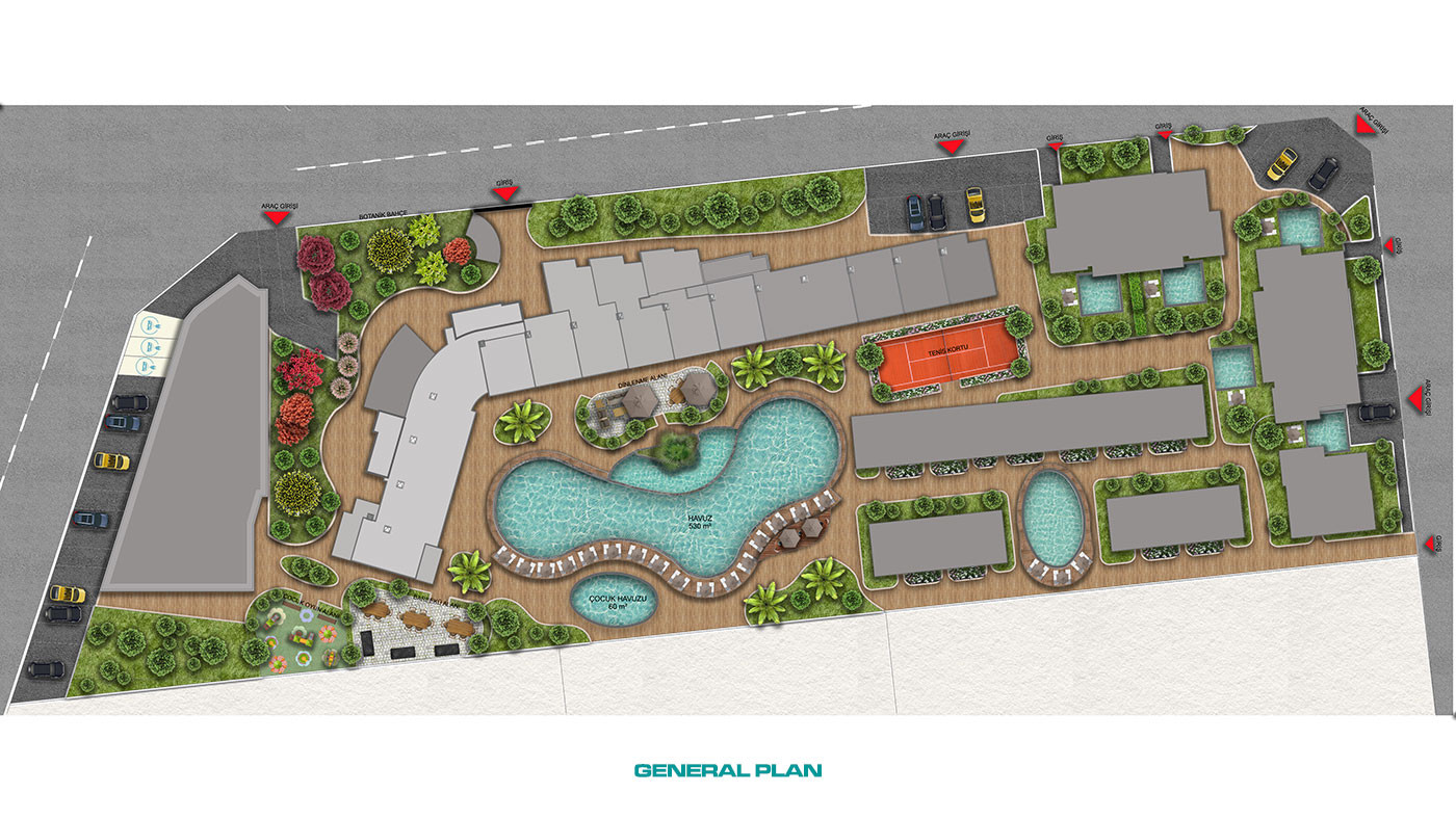 Ultra-Luxury Apartments in a Hotel Concept Complex in Altıntaş - 95806