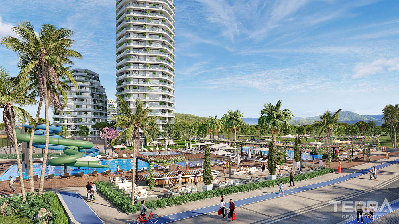 Seafront Flats with 5-Star Hotel Amenities in Lefke, North Cyprus - 95880