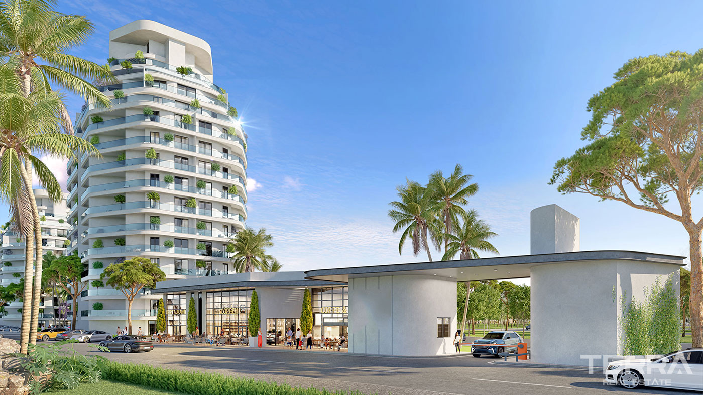 Seafront Flats with 5-Star Hotel Amenities in Lefke, North Cyprus - 95882