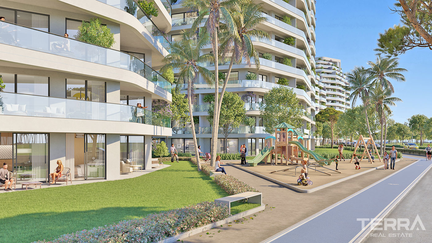Seafront Flats with 5-Star Hotel Amenities in Lefke, North Cyprus - 95888
