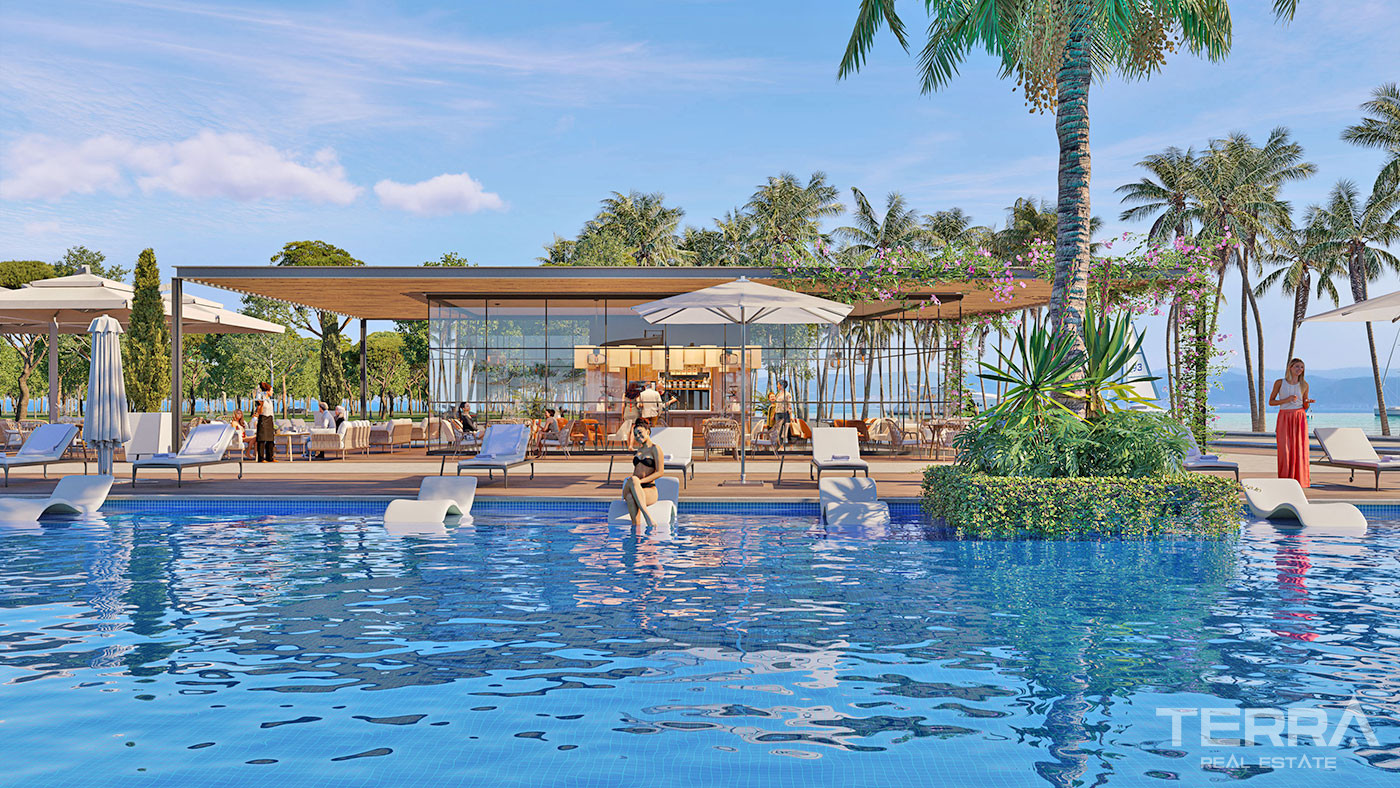 Seafront Flats with 5-Star Hotel Amenities in Lefke, North Cyprus - 95889