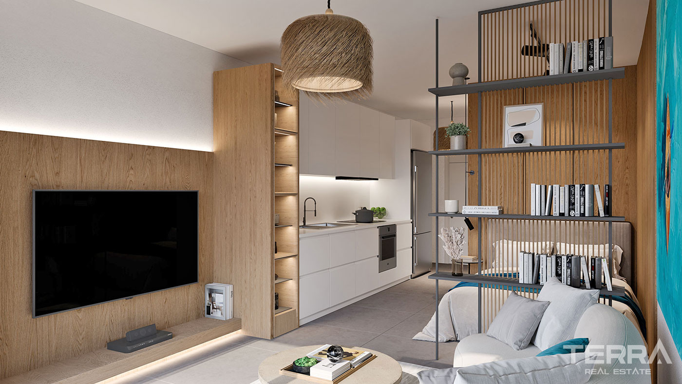 Seafront Flats with 5-Star Hotel Amenities in Lefke, North Cyprus - 95899