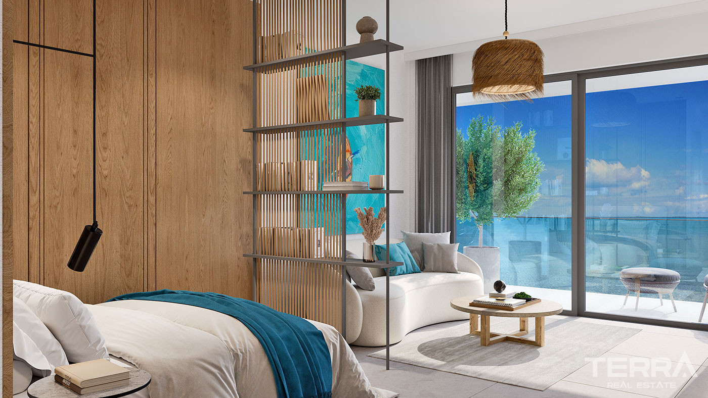 Seafront Flats with 5-Star Hotel Amenities in Lefke, North Cyprus - 95900