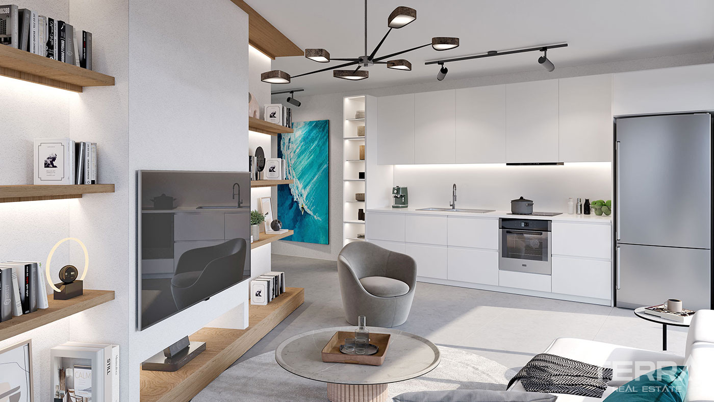 Seafront Flats with 5-Star Hotel Amenities in Lefke, North Cyprus - 95906