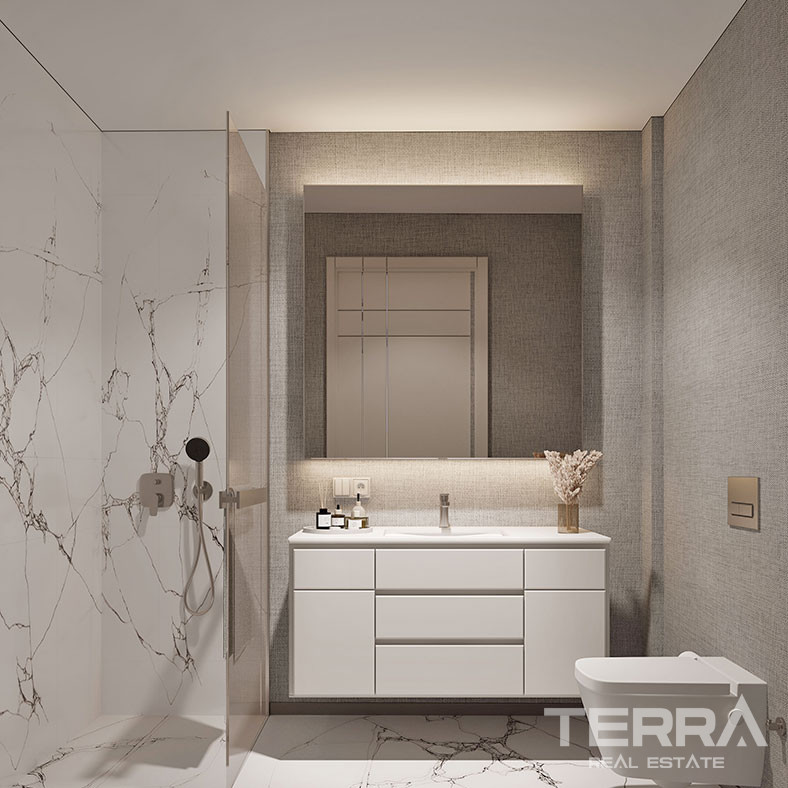 Seafront Flats with 5-Star Hotel Amenities in Lefke, North Cyprus - 95909