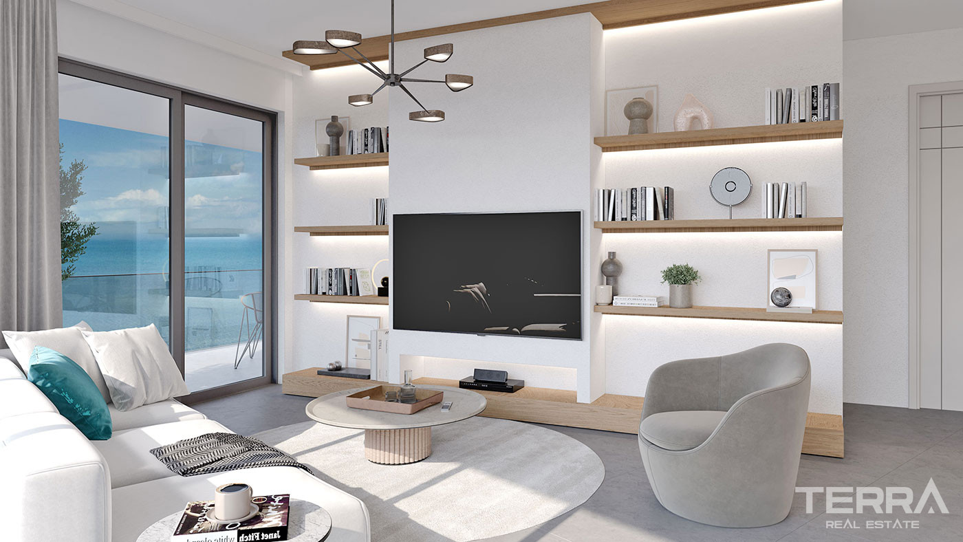 Seafront Flats with 5-Star Hotel Amenities in Lefke, North Cyprus - 95911