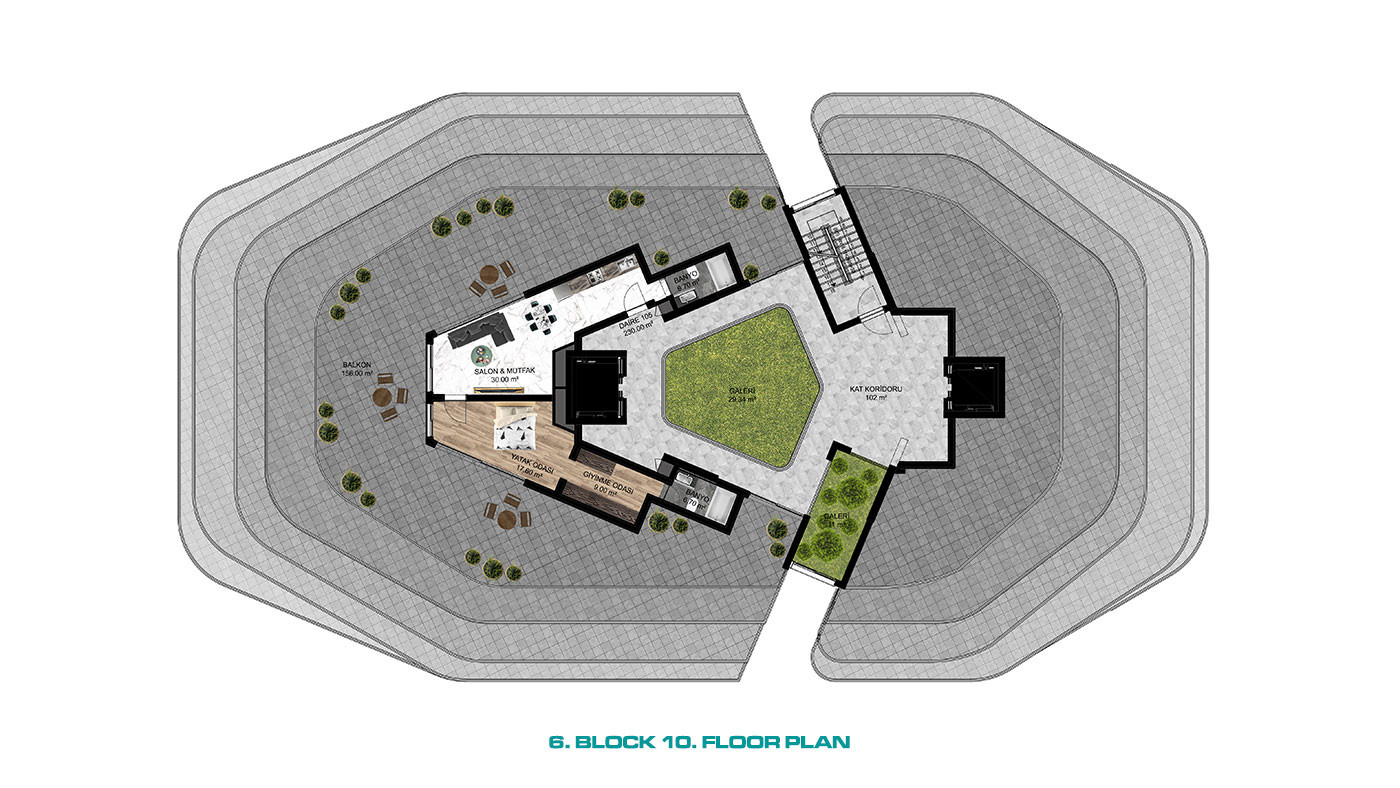 Seafront Flats with 5-Star Hotel Amenities in Lefke, North Cyprus - 95918
