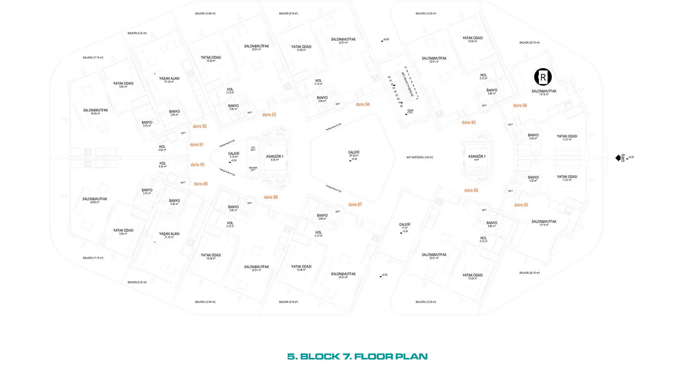 Seafront Flats with 5-Star Hotel Amenities in Lefke, North Cyprus - 95929