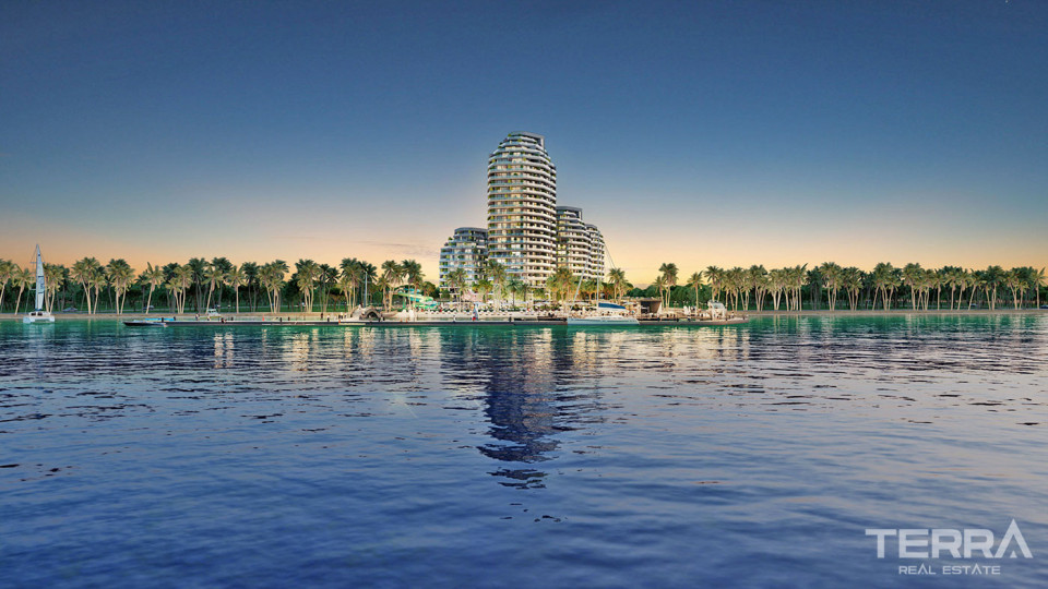 Seafront Flats with 5-Star Hotel Amenities in Lefke, North Cyprus