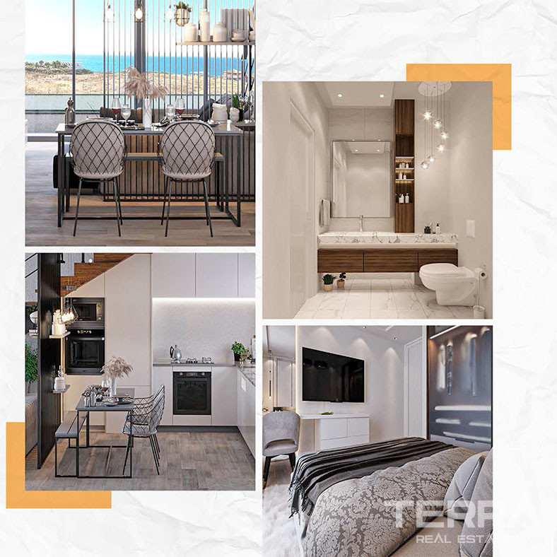 Sea View Apartments for Sale in Kyrenia, North Cyprus - 95831