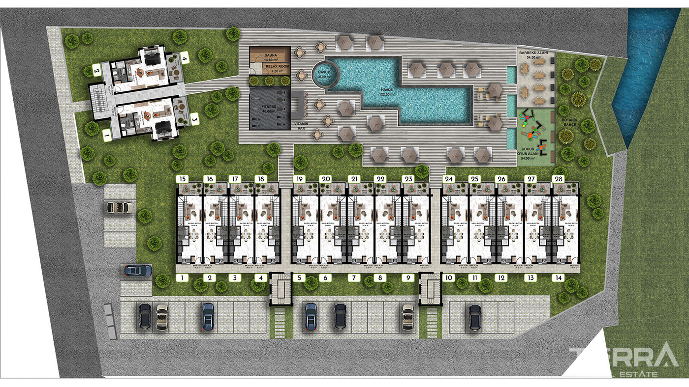 Sea View Apartments for Sale in Kyrenia, North Cyprus - 95874