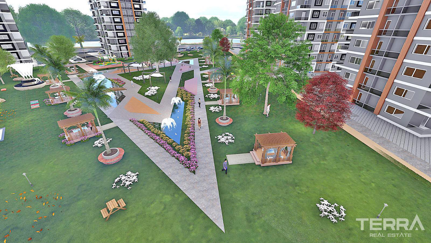 New-build 3-Bedroom Apartments for Sale in Mersin, Tarsus, Turkey - 95940