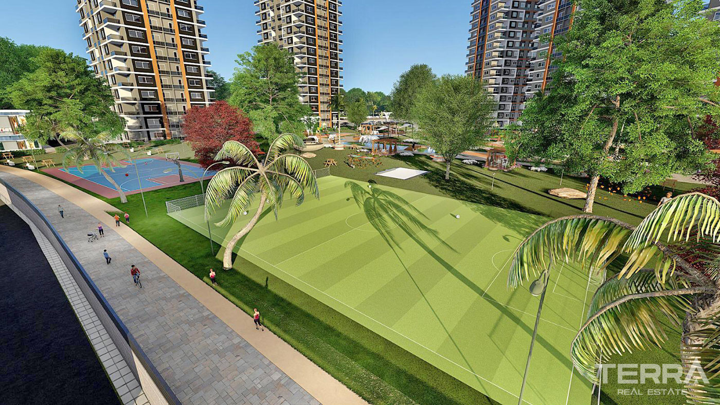 New-build 3-Bedroom Apartments for Sale in Mersin, Tarsus, Turkey - 95944