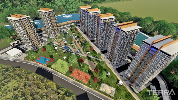 New-build 3-Bedroom Apartments for Sale in Mersin, Tarsus, Turkey