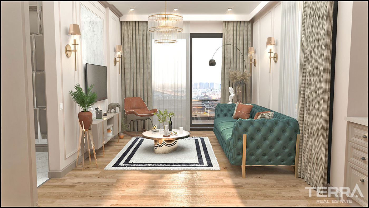Spacious Flats with Comfortable Living Areas in Mersin, Mezitli - 95987