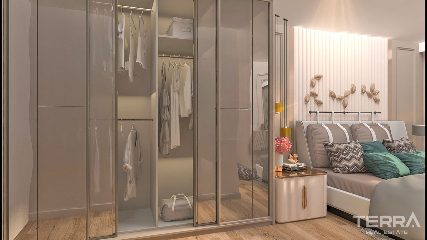 Spacious Flats with Comfortable Living Areas in Mersin, Mezitli - 95990