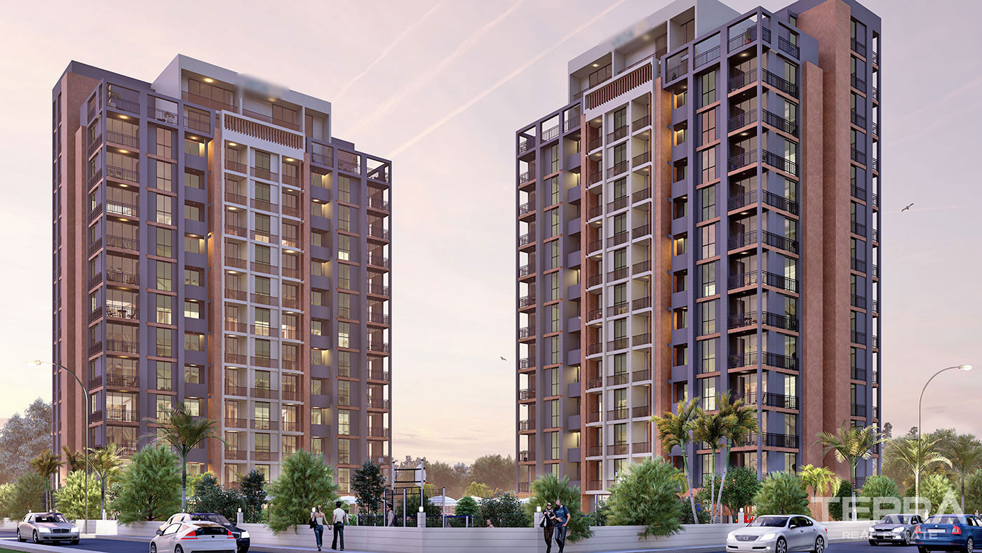Spacious Flats with Comfortable Living Areas in Mersin, Mezitli - 96011